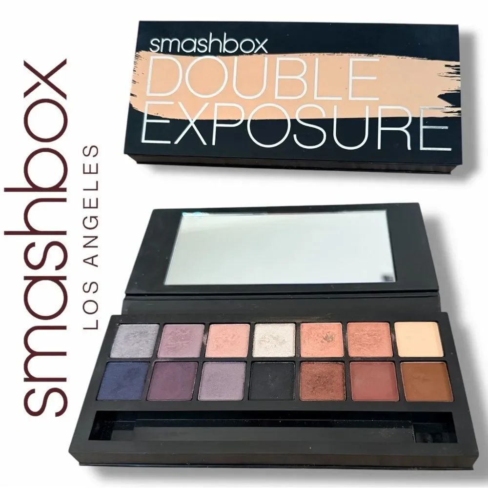Smashbox Double Exposure Eyeshadow Palette - Neutral & Mauve Shades